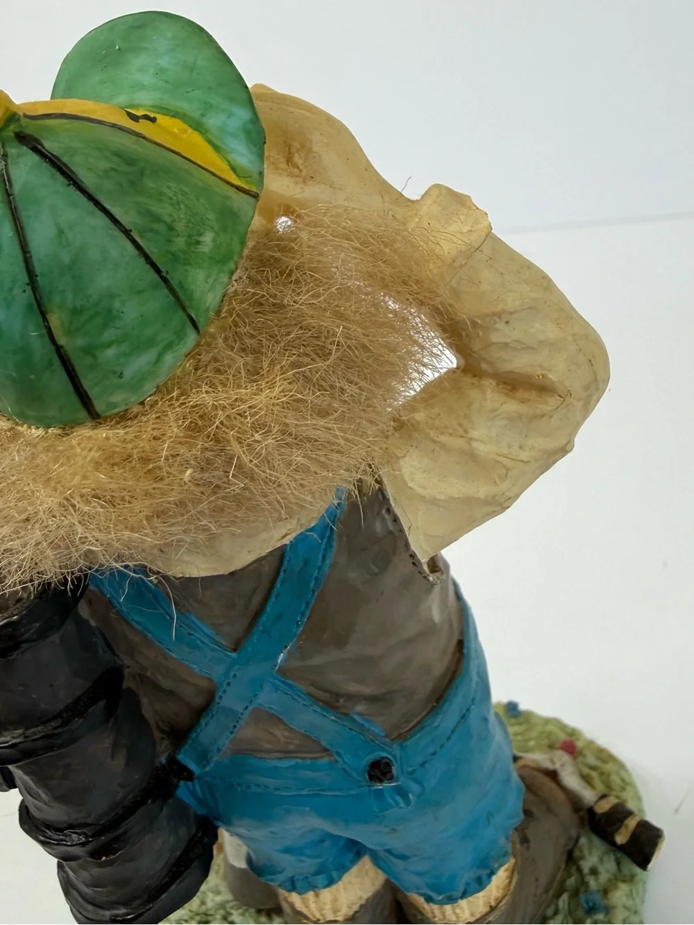 Vintage Kitsch Comical Golfer Figurine with Dog & Broken Club Statue 6